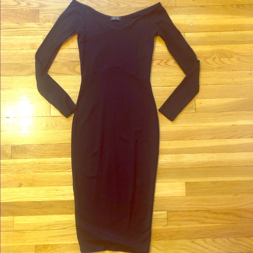 BODYCON MIDI DRESS